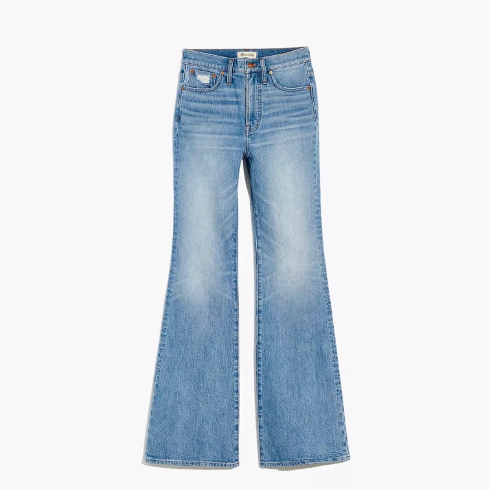 Madewell High rise flare jeans